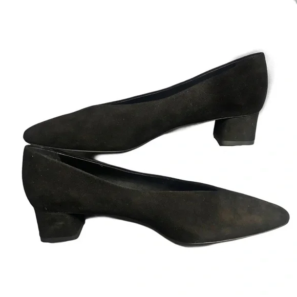 Everlane Woman’s Dressy Black Suede Pump Size 10 - Picture 5 of 6